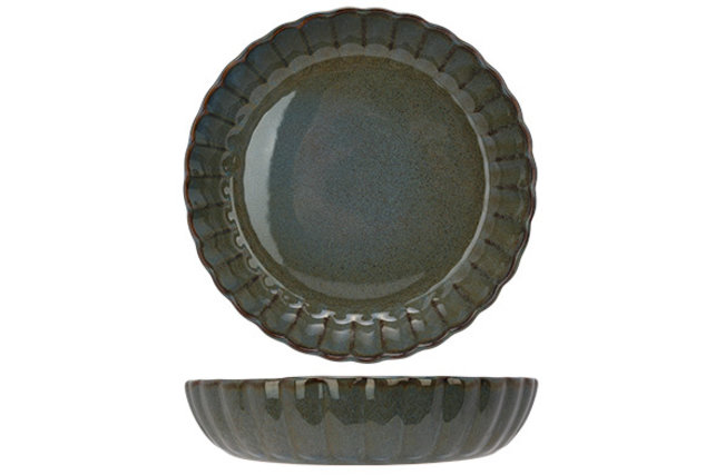 Cosy & Trendy Astera ocean Diep bord 21,7XH4,7CM 4251022 Cosy & Trendy Astera ocean Diep bord 21,7XH4,7CM 4251022