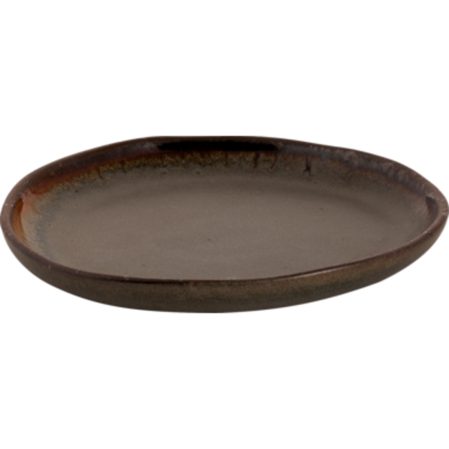 Palmer David Mucky Bord 17 cm Bruin Stoneware 532543 Palmer David Mucky Bord 17 cm Bruin Stoneware 532543