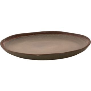 Palmer David Mucky Bord 28 cm Bruin Stoneware 532541