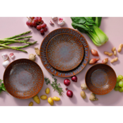 Palmer Magmatic Bord diep 22 cm Bruin Stoneware 533186 Palmer Magmatic Bord diep 22 cm Bruin Stoneware 533186
