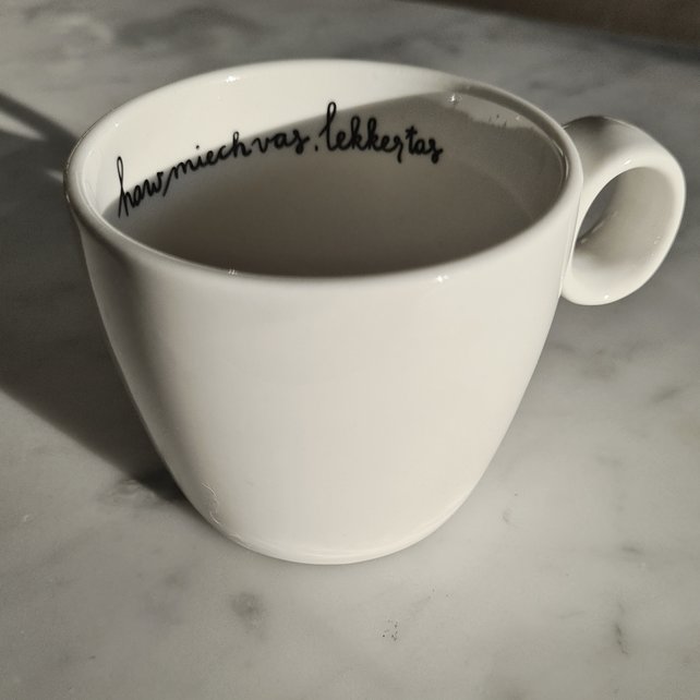 Kop 19cl "Haw miech vas, lekker tas" Kop 19cl "Haw miech vas, lekker tas"