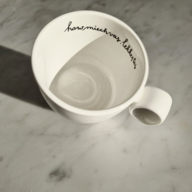 Kop 19cl "Haw miech vas, lekker tas" Kop 19cl "Haw miech vas, lekker tas"