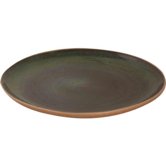 Palmer Wisteria Bord 28.5 cm Groen Beige Stoneware 532179 Palmer Wisteria Bord 28.5 cm Groen Beige Stoneware 532179