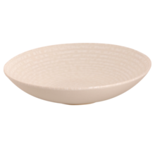 Palmer Ripple Bord diep 22 cm Wit Stoneware 532870