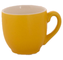 Palmer Mat Colors Koffiekop 14 cl Geel 533112