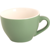 Palmer Mat Colors Cappuccinokop 18 cl Groen Porselein 533118 Palmer Mat Colors Cappuccinokop 18 cl Groen Porselein 533118