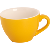 Palmer Mat Colors Cappuccinokop 18 cl Geel Porselein 533114 Palmer Mat Colors Cappuccinokop 18 cl Geel Porselein 533114
