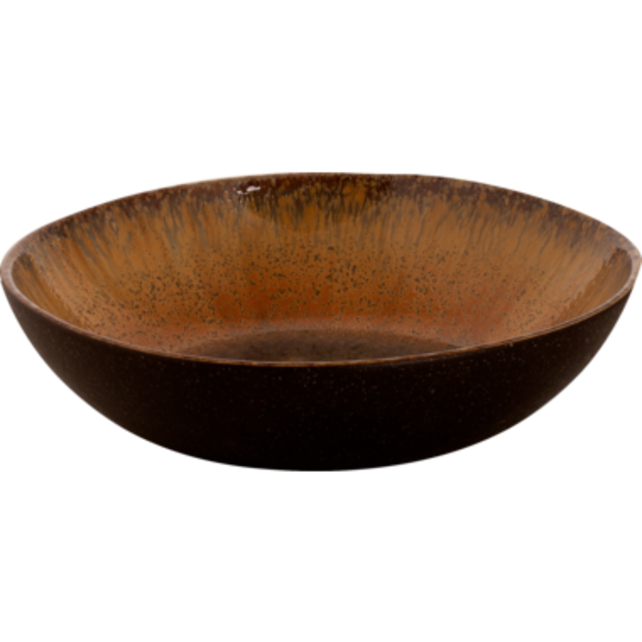 Palmer Cecil Bord diep 21 cm Bruin Stoneware 533303 Palmer Cecil Bord diep 21 cm Bruin Stoneware 533303