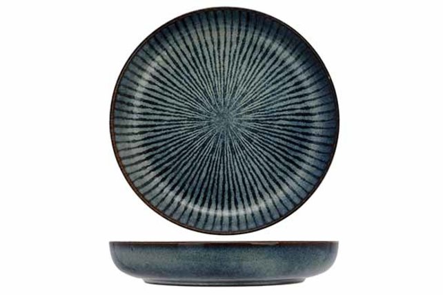 Cosy & Trendy Atlantis Stripe Diep bord D24XH4,3CM 8564024 Cosy & Trendy Atlantis Stripe Diep bord D24XH4,3CM 8564024