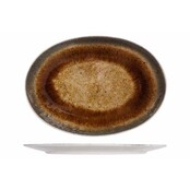 Cosy & Trendy Iris Brown Bord 30X17CM Ovaal 4694295 Cosy & Trendy Iris Brown Bord 30X17CM Ovaal 4694295