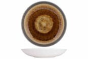 Cosy & Trendy Iris Brown Diep bord D26CM 4694026 Cosy & Trendy Iris Brown Diep bord D26CM 4694026