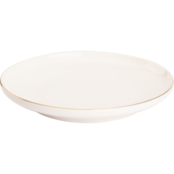 Maastricht Porselein Ligne D'or Bord 21 cm Wit Goud Porselein 534407