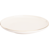Maastricht Porselein Ligne D'or Bord 27 cm Wit Goud Porselein 534406
