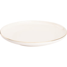 Maastricht Porselein Ligne D'or Bord 27 cm Wit Goud Porselein 534406