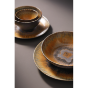 Palmer Cecil Bord 21 cm Bruin Stoneware 533302 Palmer Cecil Bord 21 cm Bruin Stoneware 533302