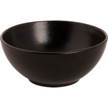 Mammoet Moon Schaal 15 cm Zwart Stoneware 533496