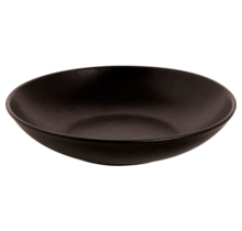 Mammoet Moon Bord diep 21.5 cm Zwart Stoneware 533494