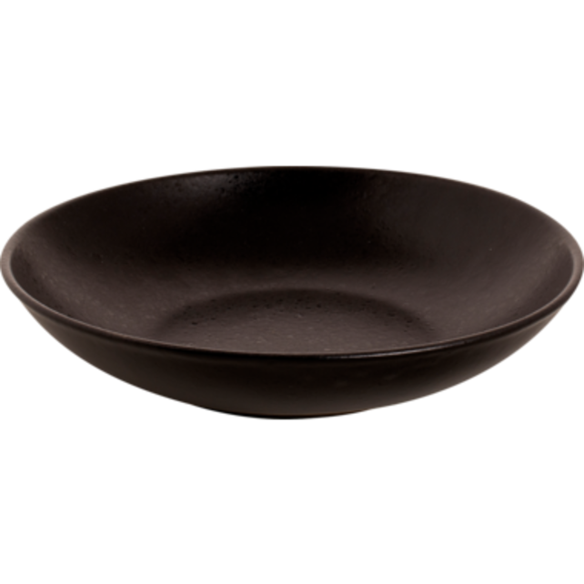 Mammoet Moon Bord diep 21.5 cm Zwart Stoneware 533494 Mammoet Moon Bord diep 21.5 cm Zwart Stoneware 533494