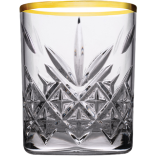 Pasabahce Timeless Borrelglas 6.2 cl - Transparant Goud 4 stuk(s) 534865