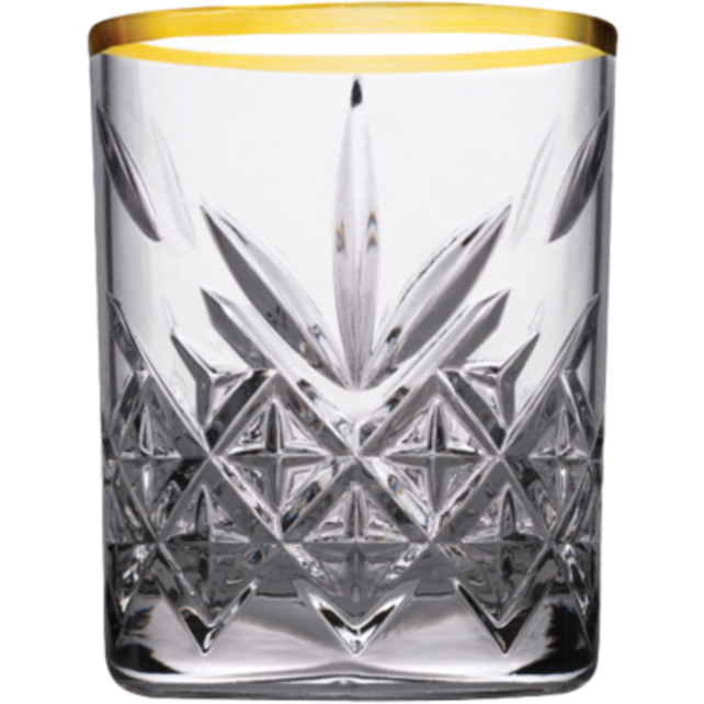 Pasabahce Timeless Borrelglas 6.2 cl - Transparant Goud 4 stuk(s) 534865 Pasabahce Timeless Borrelglas 6.2 cl - Transparant Goud 4 stuk(s) 534865