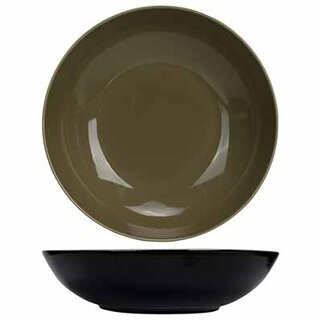Cosy & Trendy Jaxx Olive green Diep Bord 21CM 6123321