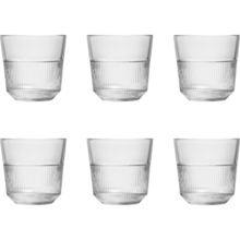 Royal Leerdam Rayo Tumbler 26.5 cl Transparant 6 stuk(s) 532466