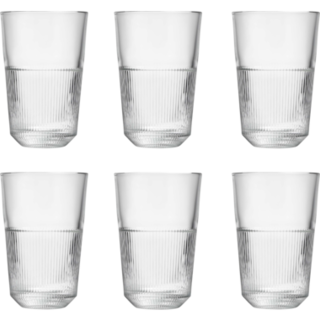 Royal Leerdam Rayo Longdrink 36 cl - Transparant 6 stuk(s) 532464