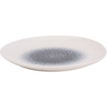 Maastricht Porselein Mineralis Grey Bord 20cm Organic Wit Grijs 534909