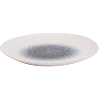 Maastricht Porselein Mineralis Grey Bord 20cm Organic Wit Grijs 534909
