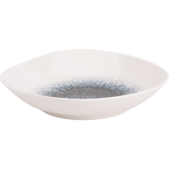 Maastricht Porselein Mineralis Grey Bord diep 20cm Organic Wit Blauw Grijs 534911 Maastricht Porselein Mineralis Grey Bord diep 20cm Organic Wit Blauw Grijs 534911