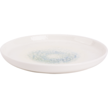 Maastricht Porselein Mineralis Aqua Bord 20cm Wit Blauw Grijs 534914