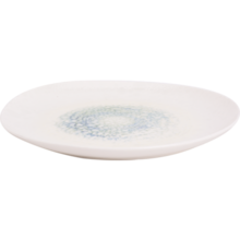 Maastricht Porselein Mineralis Aqua Bord 20cm Organic Wit Blauw 534916