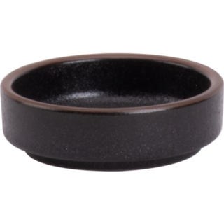 Maastricht Porselein Cafe Noir Schaal Laag 6.5 cm Zwart Porselein 535065