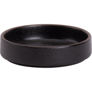 Maastricht Porselein Cafe Noir Schaal Laag 10 cm Zwart Porselein 535066