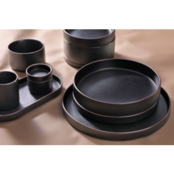 Maastricht Porselein Cafe Noir Schaal Laag 10 cm Zwart Porselein 535066 Maastricht Porselein Cafe Noir Schaal Laag 10 cm Zwart Porselein 535066