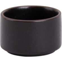 Maastricht Porselein Cafe Noir Schaal Hoog 6.5 cm Zwart Porselein 535064