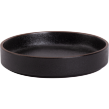 Maastricht Porselein Cafe Noir Bord diep 15 cm Zwart Porselein 535068