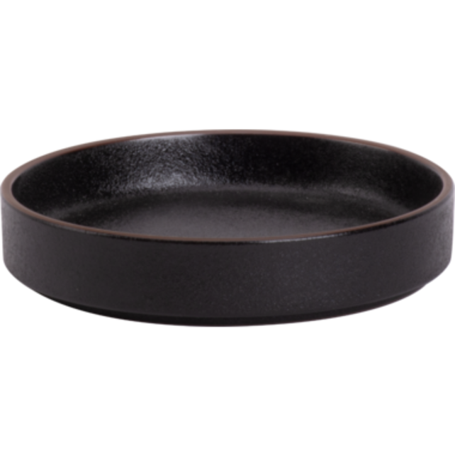 Maastricht Porselein Cafe Noir Bord diep 15 cm Zwart Porselein 535068