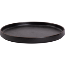Maastricht Porselein Cafe Noir Bord 26 cm Zwart Porselein 535073
