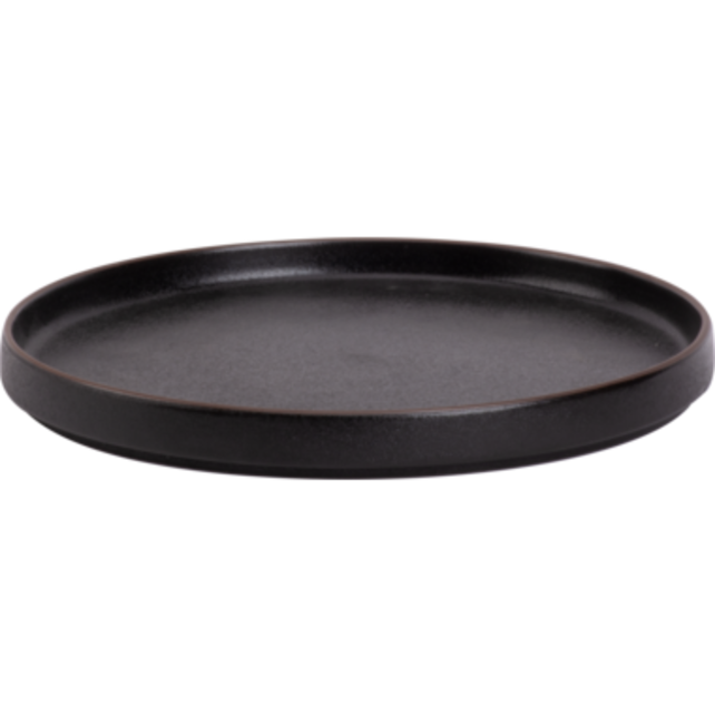 Maastricht Porselein Cafe Noir Bord 26 cm Zwart Porselein 535073
