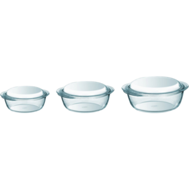 Ovenschalenset Pyrex Optimum 3-delig 527769 Ovenschalenset Pyrex Optimum 3-delig 527769