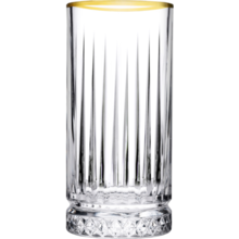 Pasabahce Elysia Longdrink 28 cl - Transparant Goud 4 stuk(s) 534792