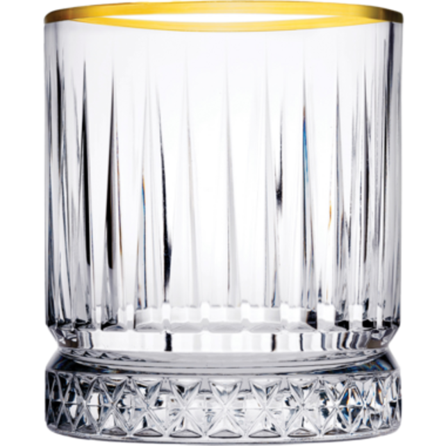 Pasabahce Elysia Tumbler 21 cl Transparant Goud 4 stuk(s) 534862