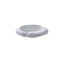 Maastricht Porselein Calcaire Bord diep 21.5 cm Wit Porselein 535443