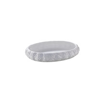 Maastricht Porselein Calcaire Bord diep 22.5 x 16 cm Wit Porselein 535444
