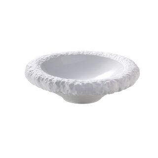 Maastricht Porselein Calcaire Bord diep 20.5 cm Wit Porselein 535445