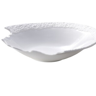 Maastricht Porselein Calcaire Bord diep 30 cm Wit Porselein 535455