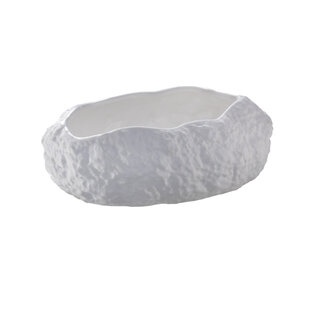 Maastricht Porselein Calcaire Schaal 20.5 x 13 cm Wit Porselein 535452
