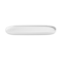 By Bone Helix White Bord 30 x 16 cm Wit Porselein 535307