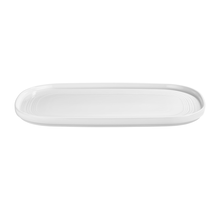 By Bone Helix White Bord 34 x 23 cm Wit Porselein 535308
